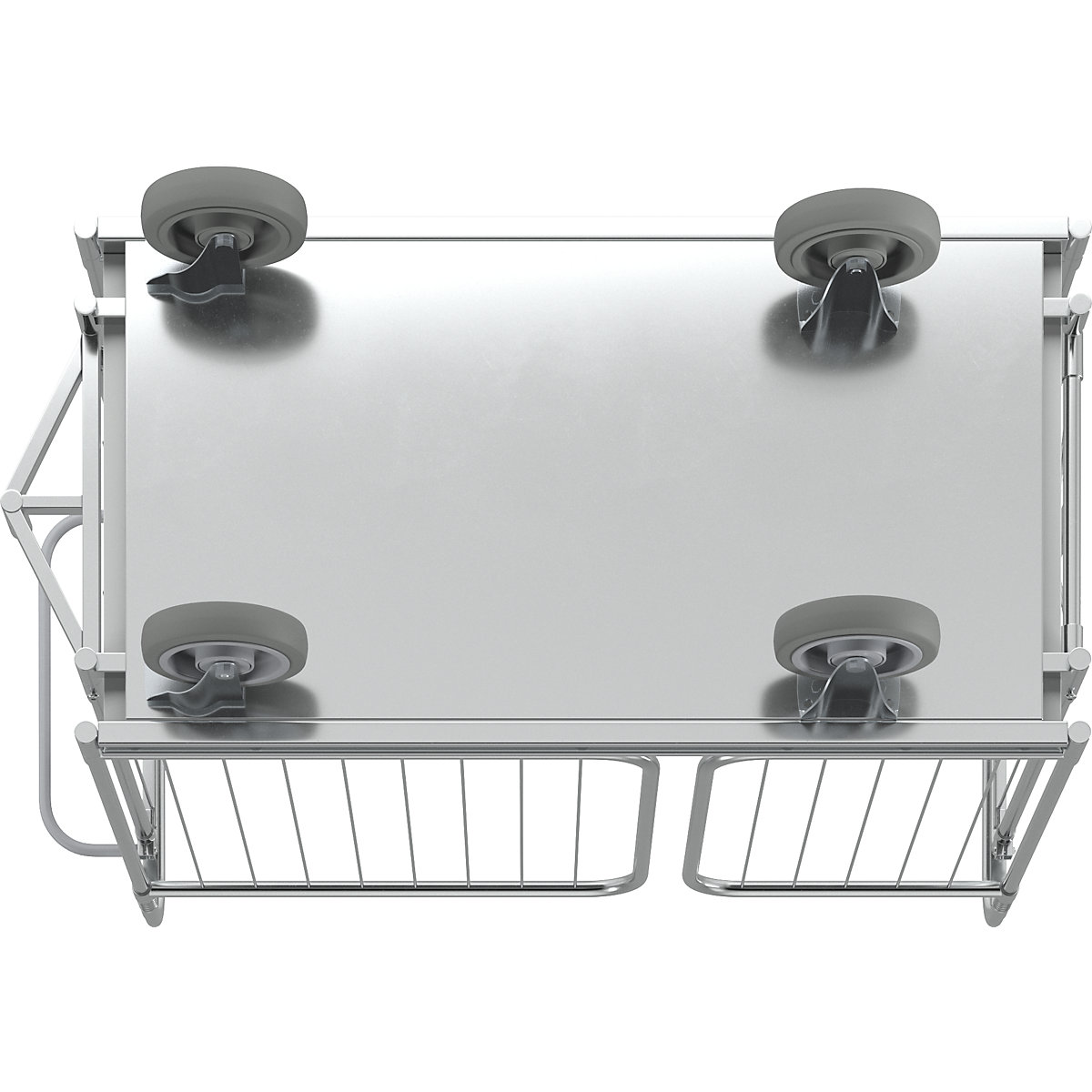 Trolley with panels on four sides – HelgeNyberg (Product illustration 12)-11