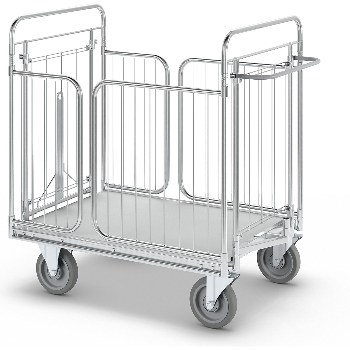 Trolley with panels on four sides – HelgeNyberg (Product illustration 8)-7