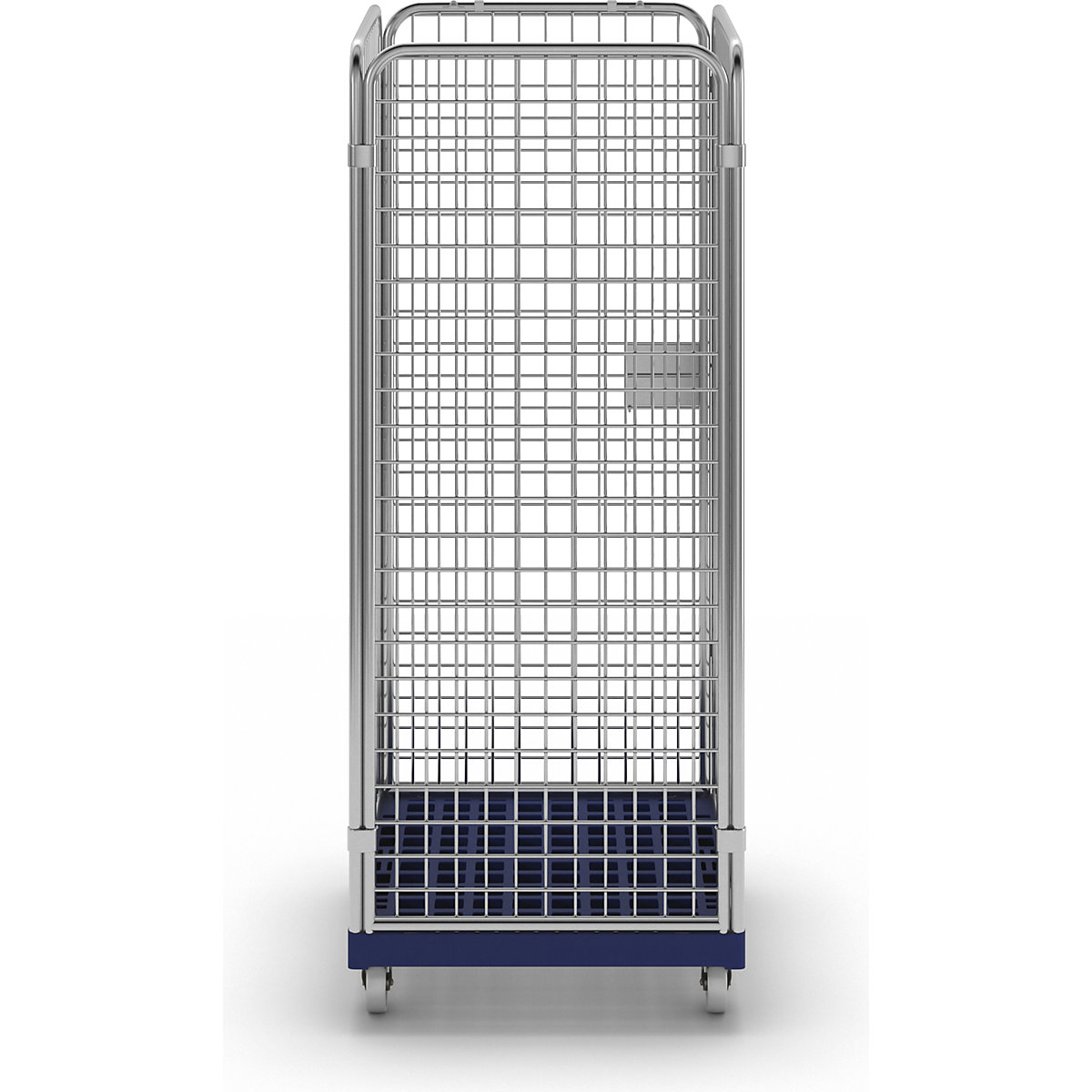 Wire mesh container with plastic dolly (Product illustration 13)-12