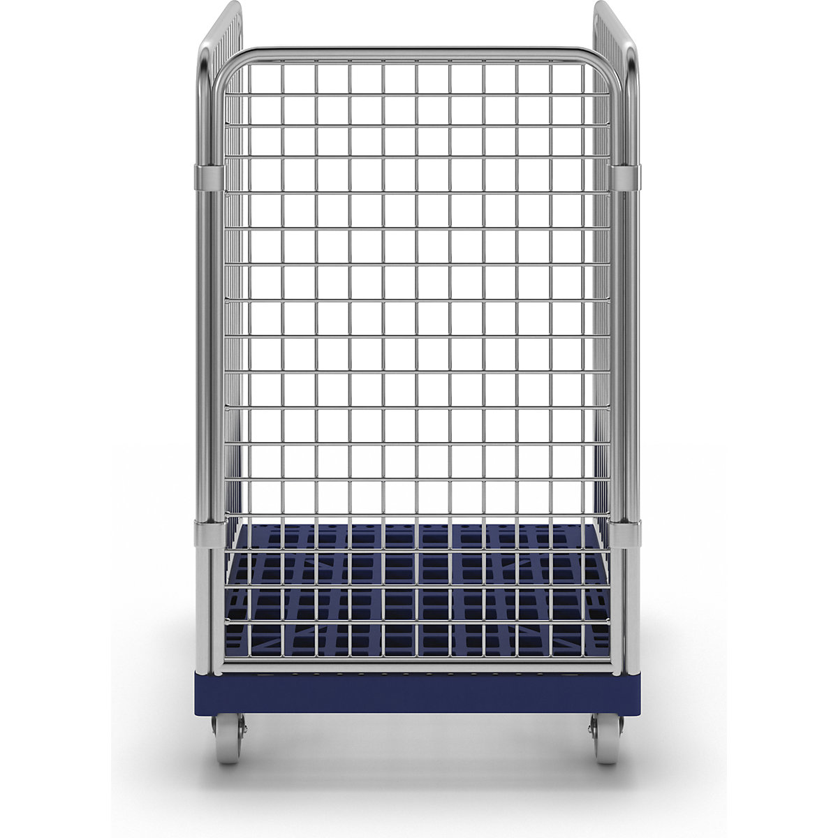 Wire mesh container with plastic dolly (Product illustration 20)-19