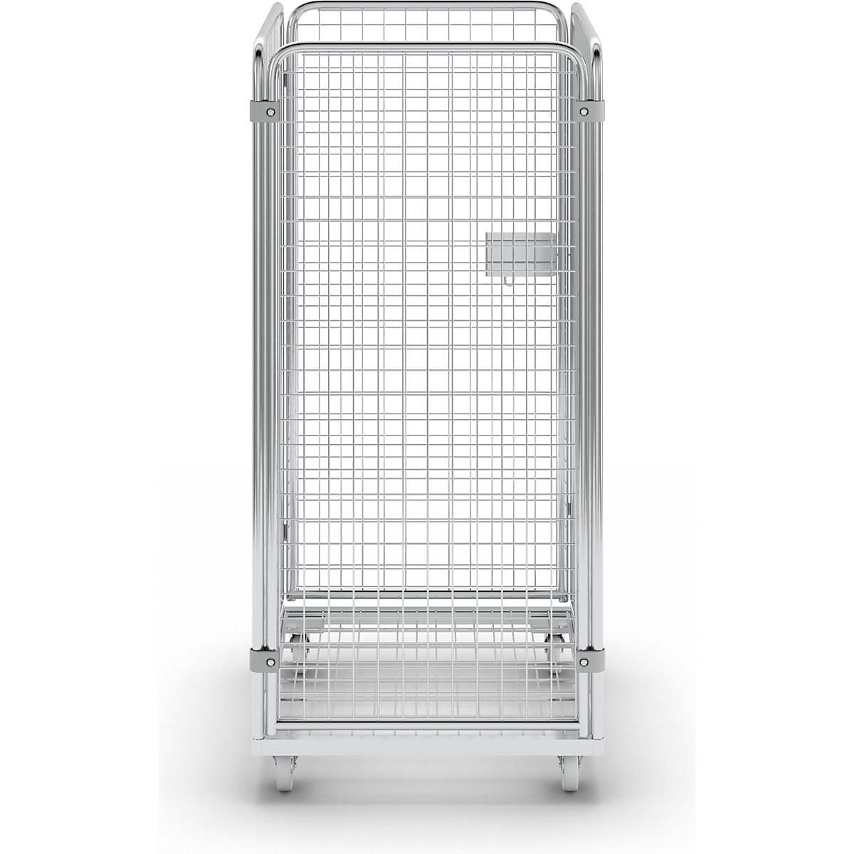 Wire mesh container with steel dolly (Product illustration 14)-13