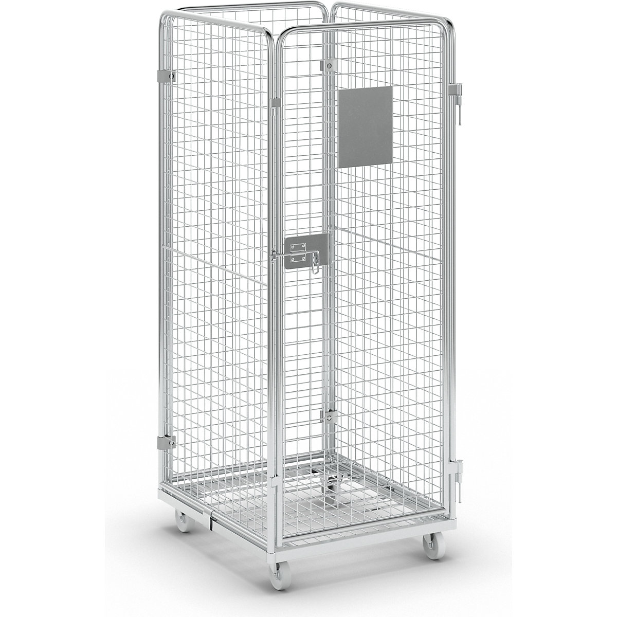 Wire mesh container with steel dolly (Product illustration 24)-23