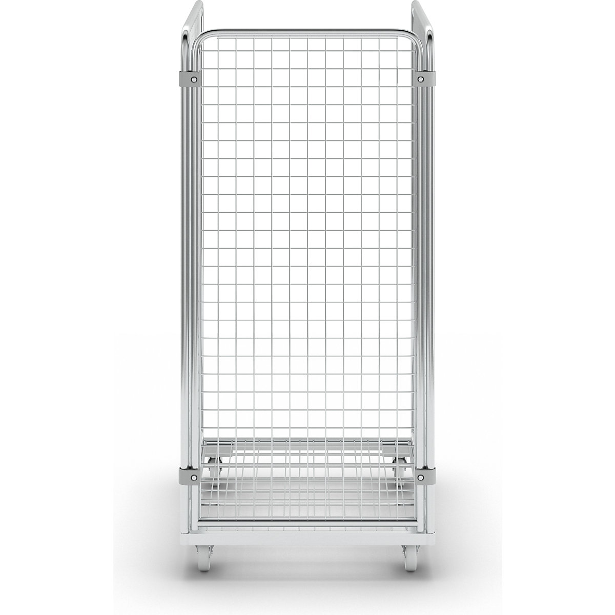 Wire mesh container with steel dolly (Product illustration 12)-11
