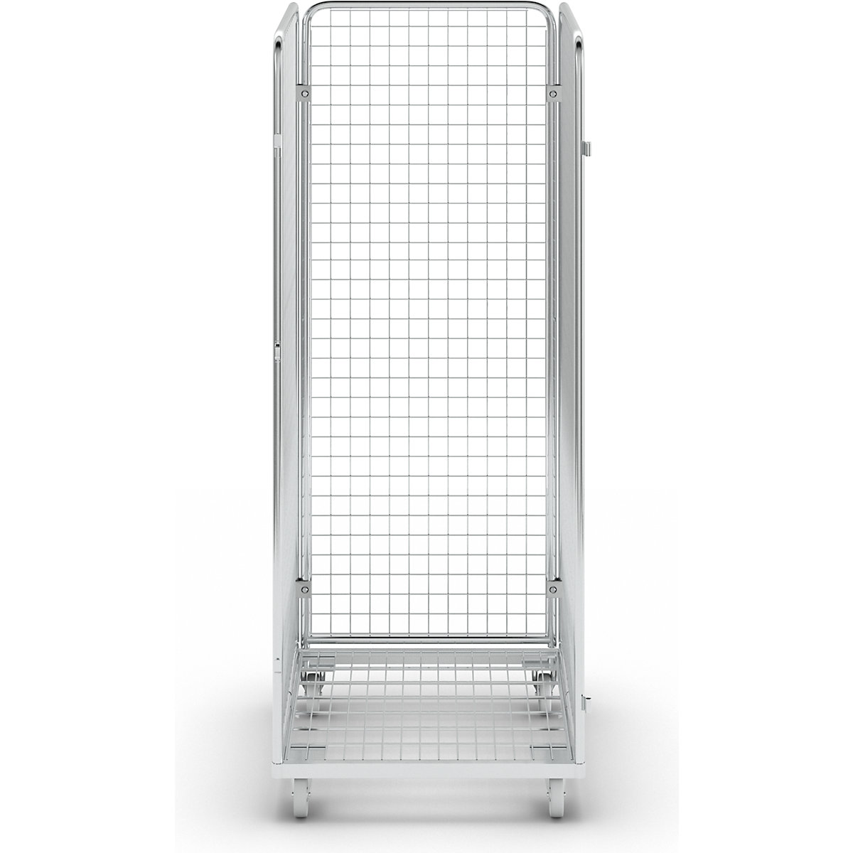 Wire mesh container with steel dolly (Product illustration 16)-15