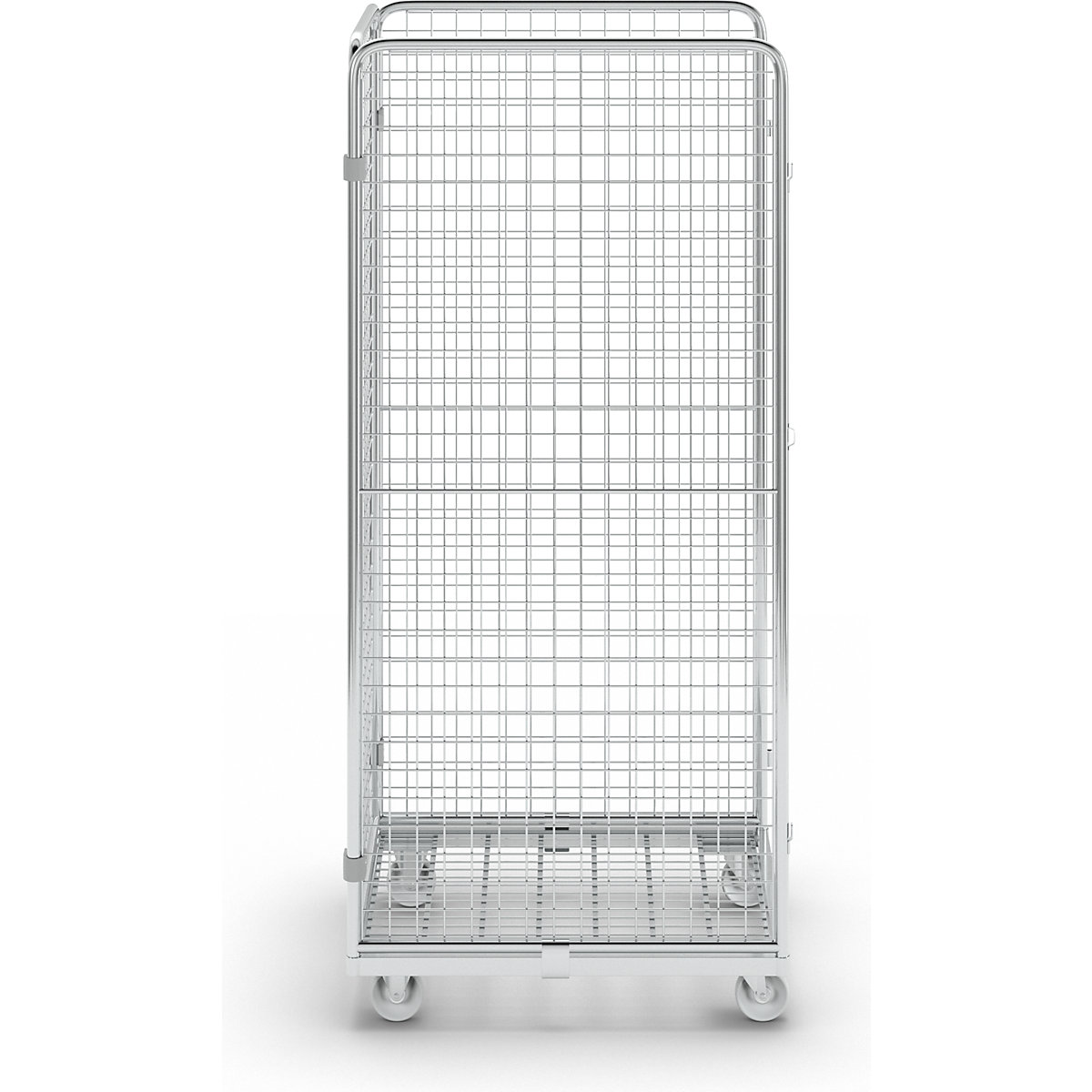 Wire mesh container with steel dolly (Product illustration 17)-16