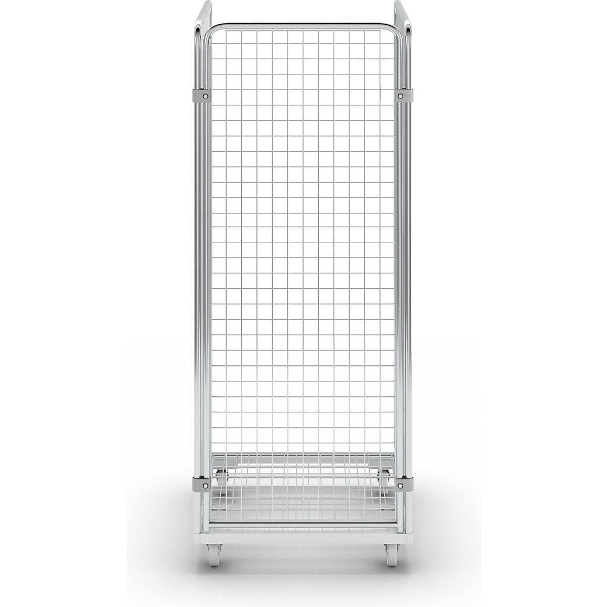 Wire mesh container with steel dolly (Product illustration 18)-17