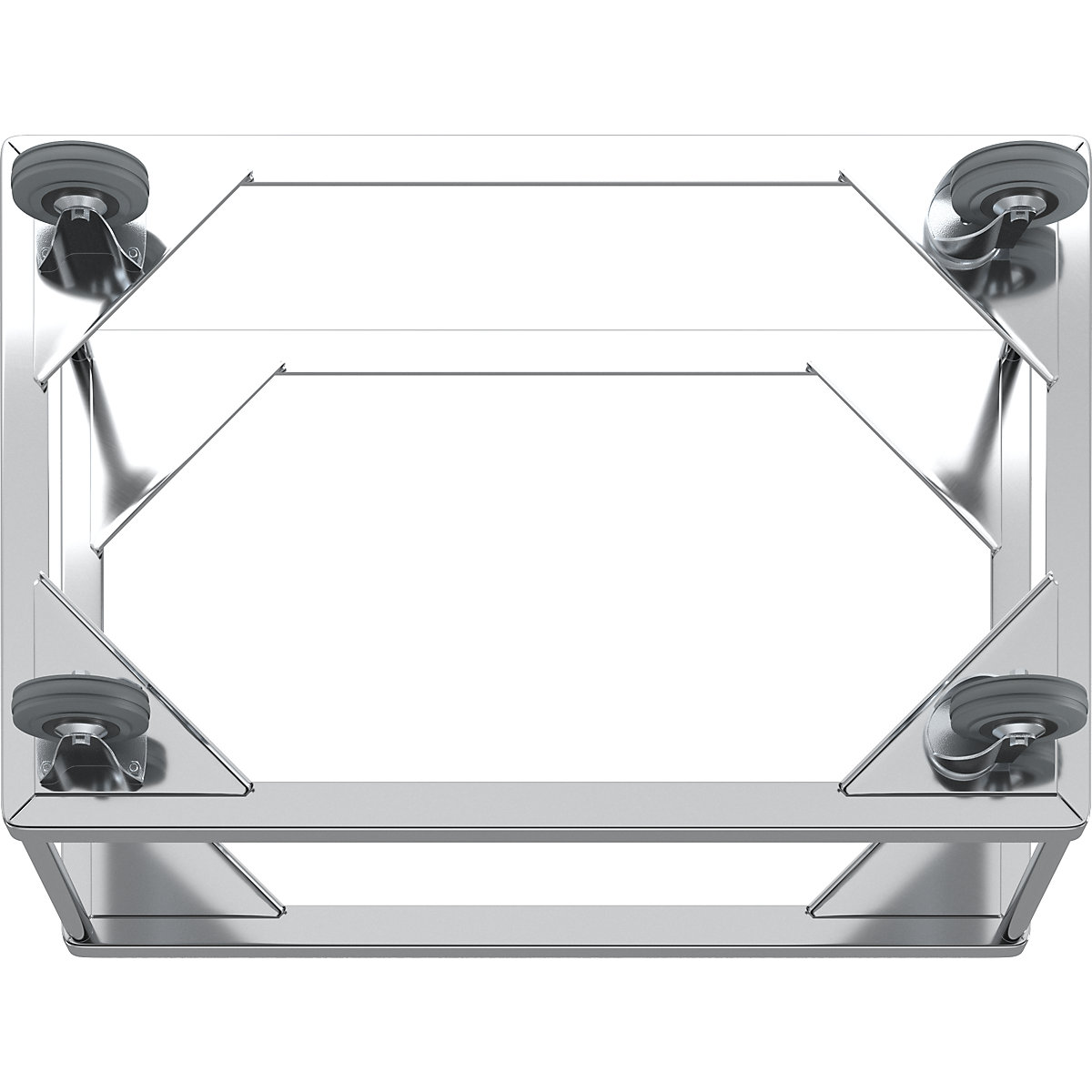 Aluminium dolly, loading height 440 mm – Gmöhling (Product illustration 3)-2