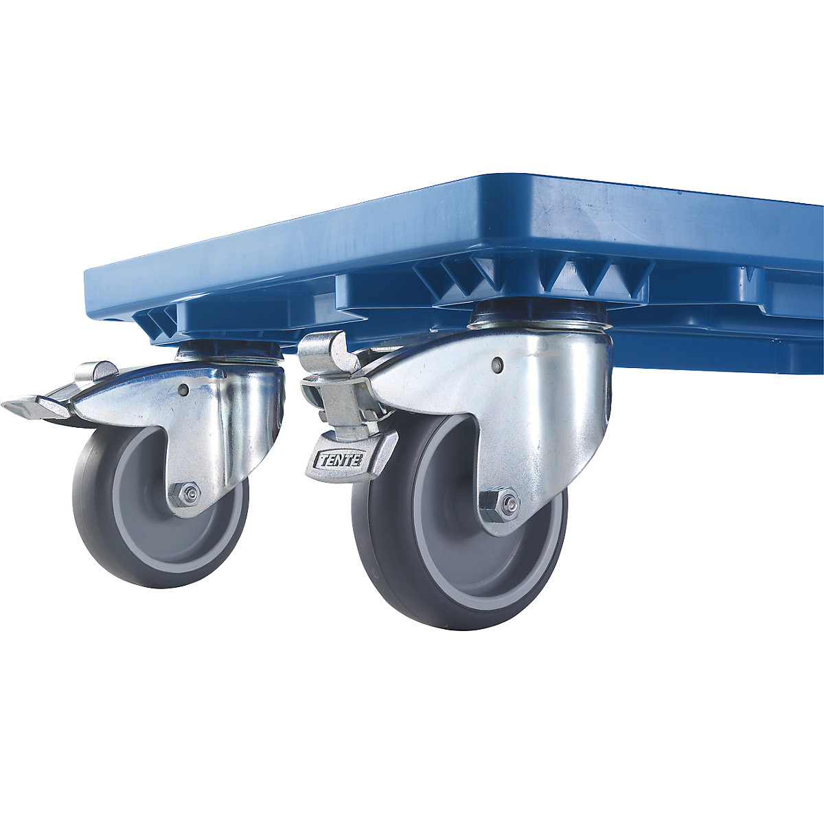 Professional wheeled base, 600 x 400 mm – eurokraft basic (Product illustration 3)-2