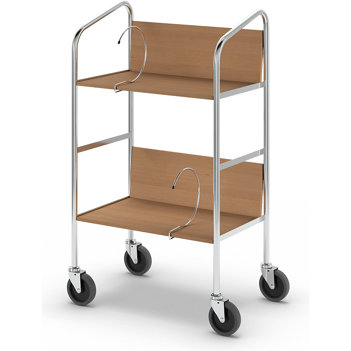 File trolley, chrome plated – HelgeNyberg (Product illustration 29)-28