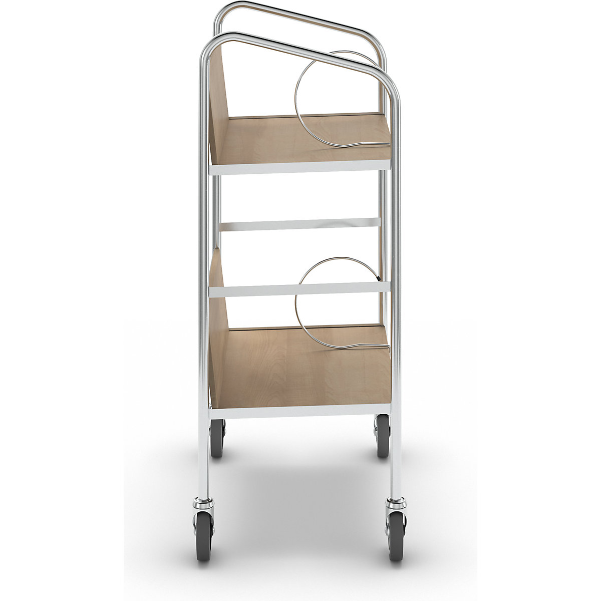 File trolley, chrome plated – HelgeNyberg (Product illustration 15)-14
