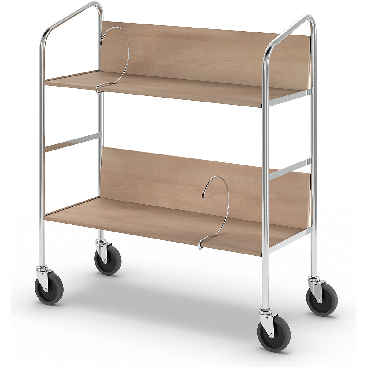 File trolley, chrome plated – HelgeNyberg (Product illustration 38)-37