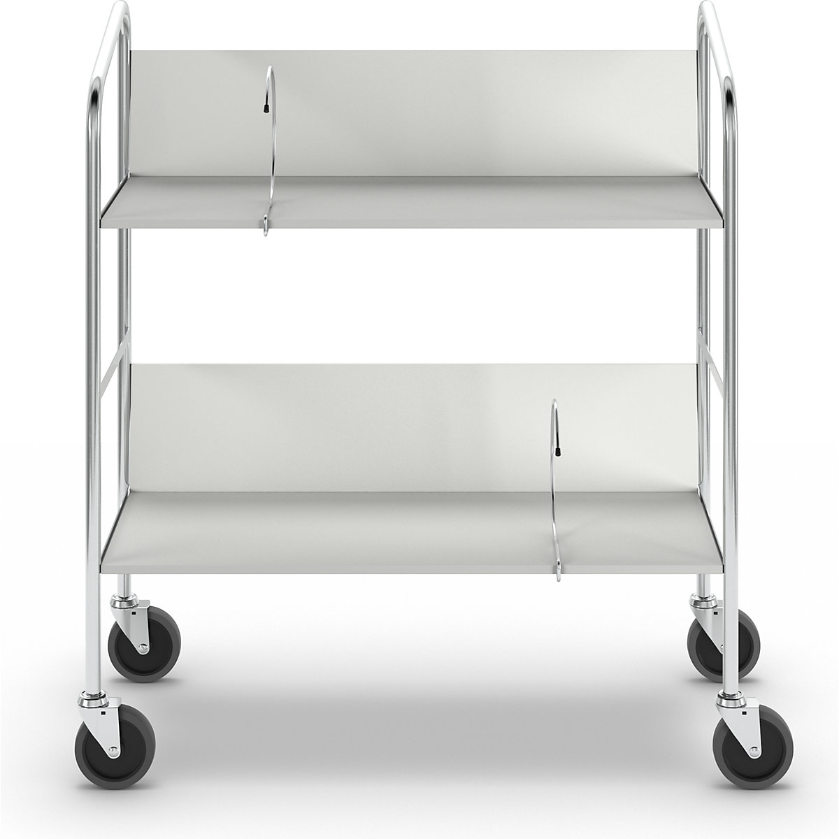 File trolley, chrome plated – HelgeNyberg (Product illustration 9)-8