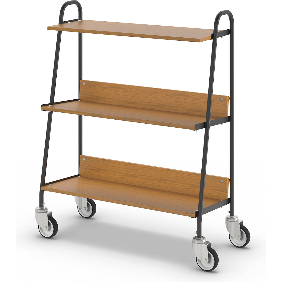 Folder trolley with 2 shelves (Product illustration 13)-12