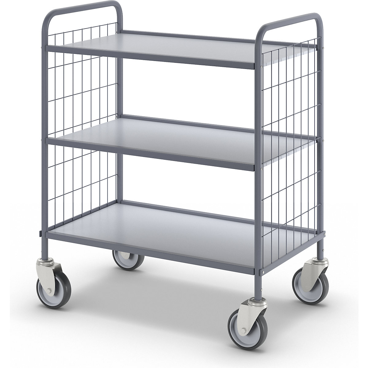 Office shelf trolley, max. load 150 kg (Product illustration 6)-5