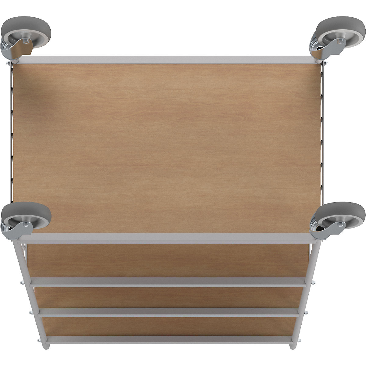 Office shelf trolley – eurokraft pro (Product illustration 26)-25