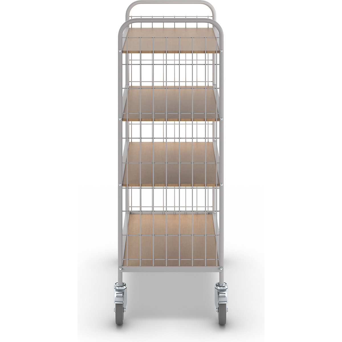 Office shelf trolley – eurokraft pro (Product illustration 10)-9