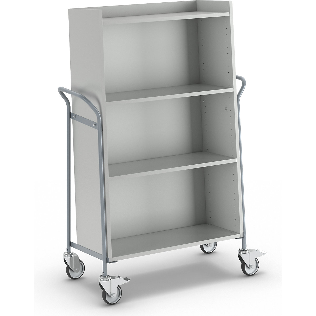Office trolley, for files, max. load 150 kg, LxWxH 950 x 455 x 1380 mm-1