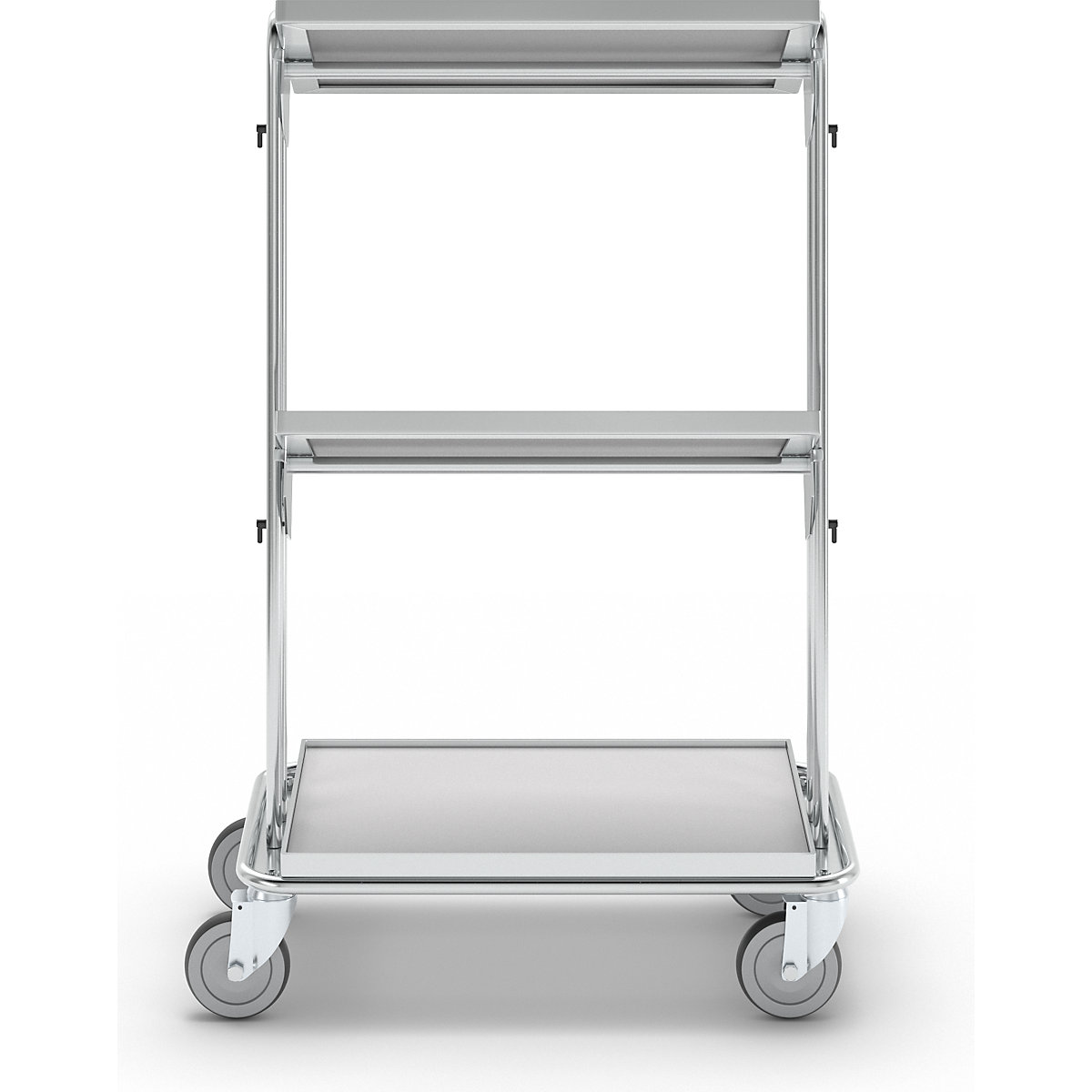 Order picking trolley, zinc plated – HelgeNyberg (Product illustration 6)-5