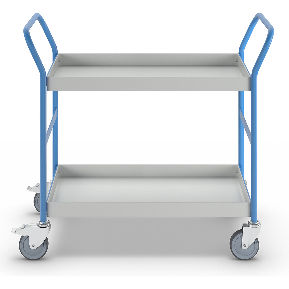 Service trolley with trays – eurokraft pro (Product illustration 7)-6