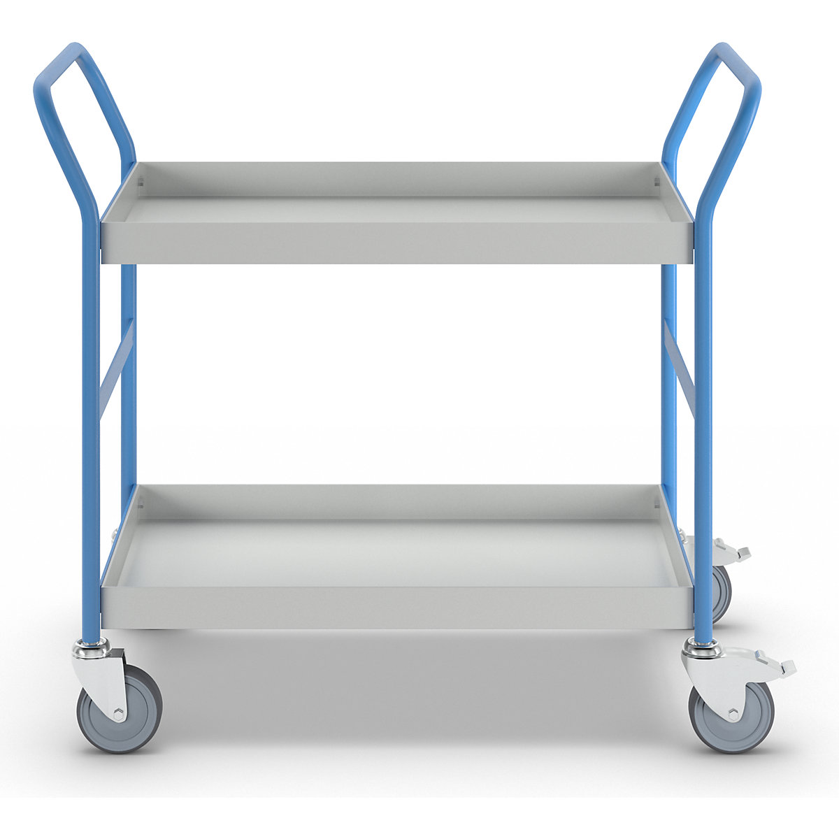Service trolley with trays – eurokraft pro (Product illustration 6)-5