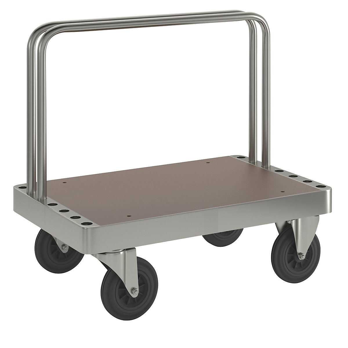 Zinc plated panel trolley - Kongamek