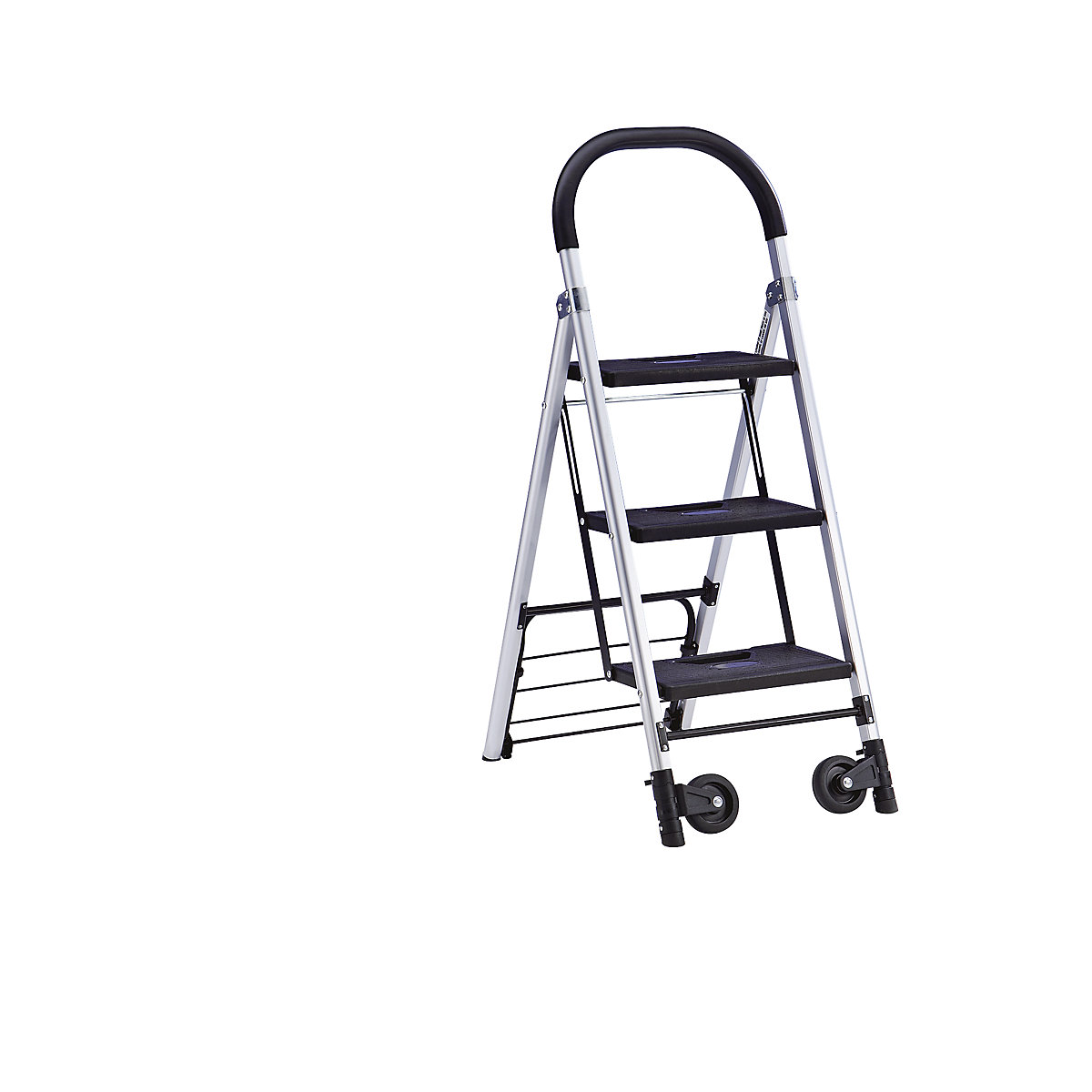 Folding step with sack truck