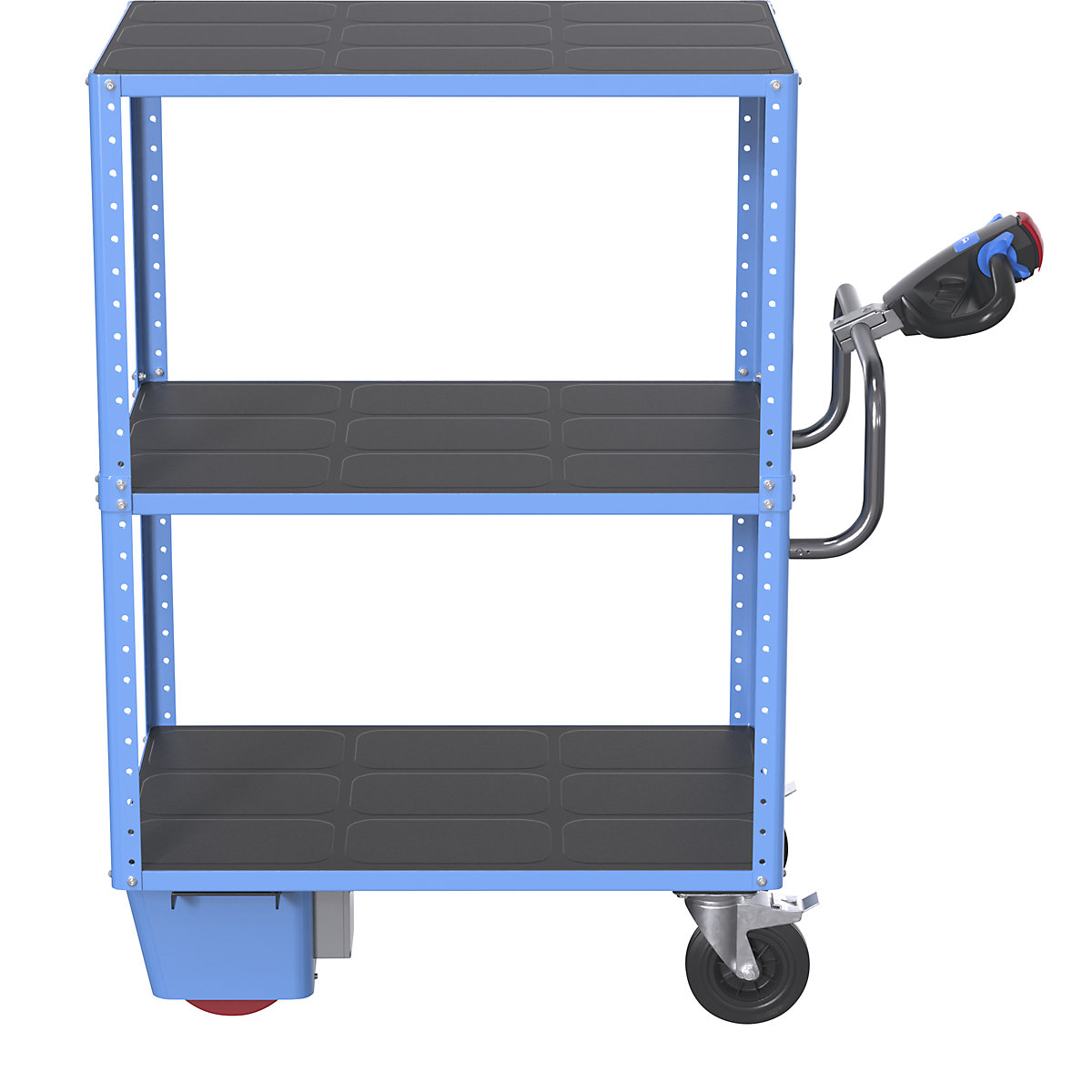 CustomLine shelf truck with electric drive – eurokraft pro (Product illustration 7)-6