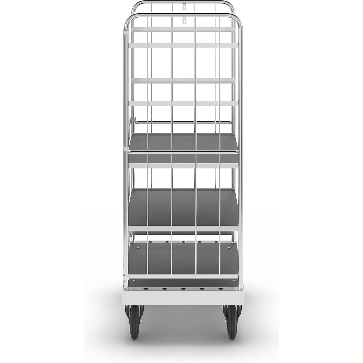 Multi-shelf truck, zinc plated – Kongamek (Product illustration 31)-30