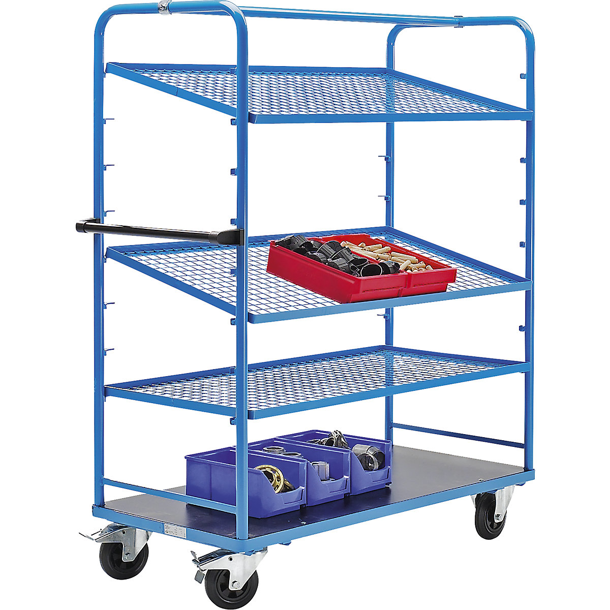 Shelf trolley – eurokraft pro (Product illustration 11)-10
