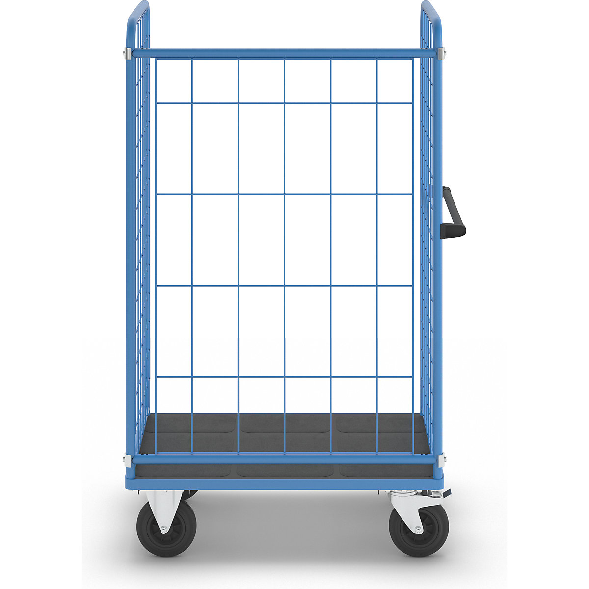 Shelf truck, wire mesh on three sides – eurokraft pro (Product illustration 13)-12