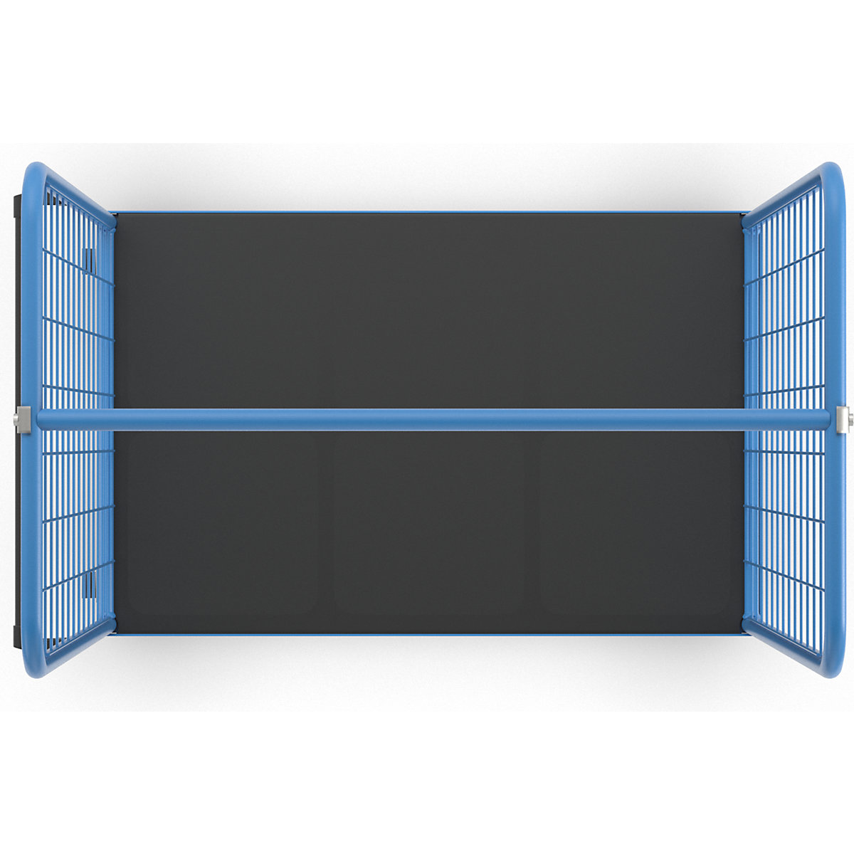 Shelf truck with mesh side panels – eurokraft pro (Product illustration 11)-10