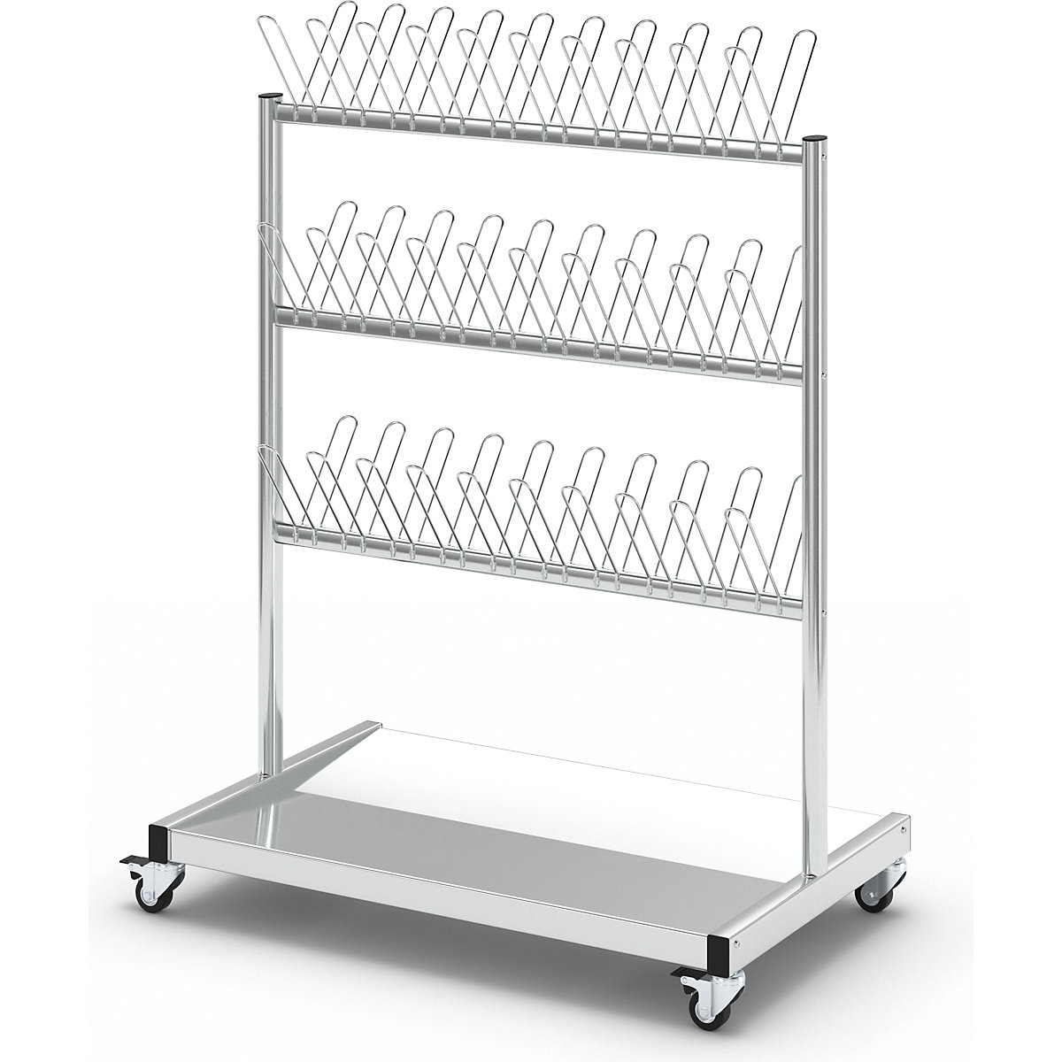 Shoe and boot drying trolley – Kongamek (Product illustration 4)-3