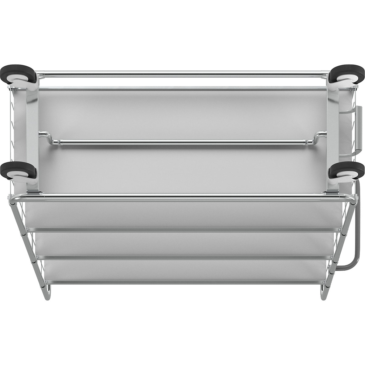 Zinc plated shelf truck – Kongamek (Product illustration 12)-11
