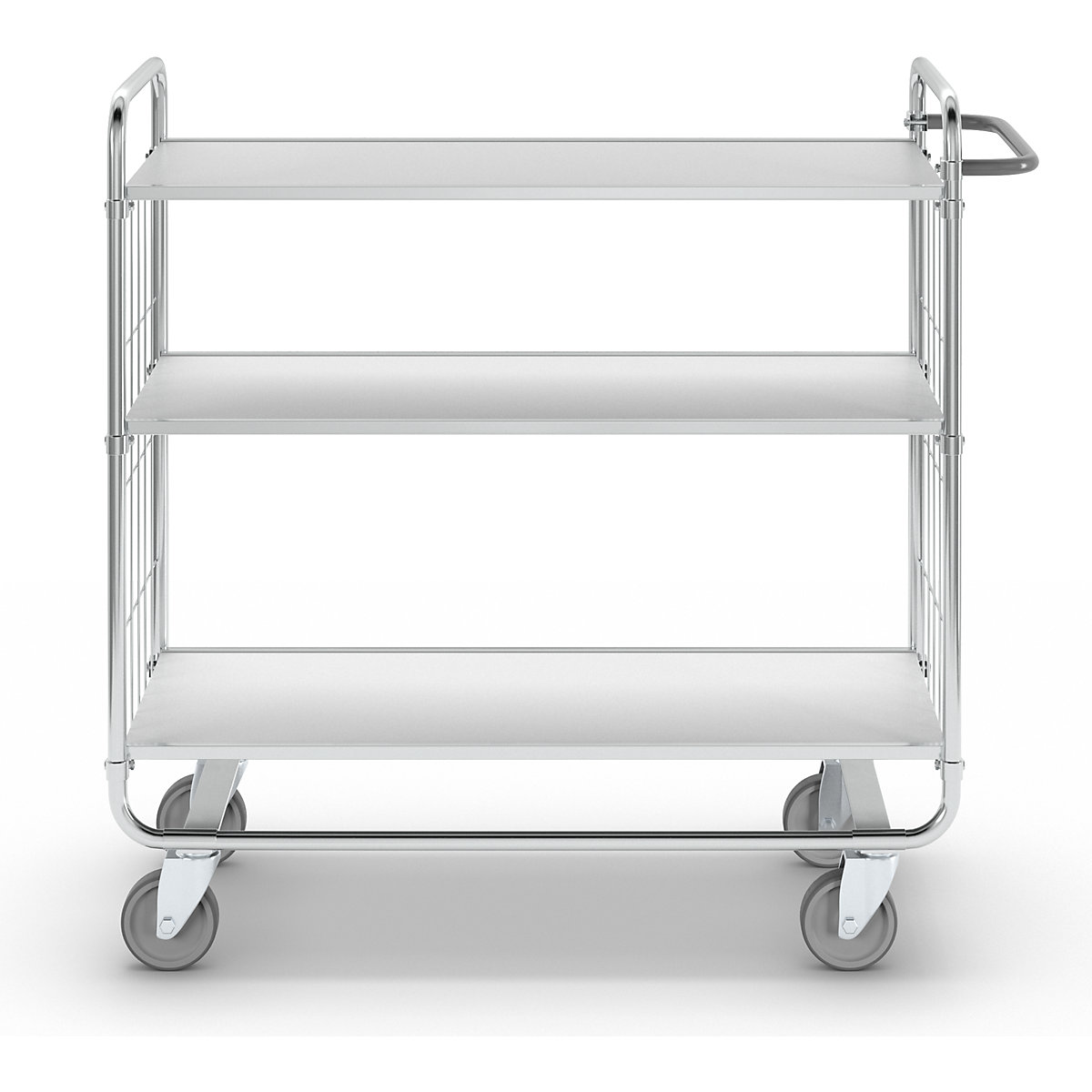 Zinc plated shelf truck – Kongamek (Product illustration 25)-24