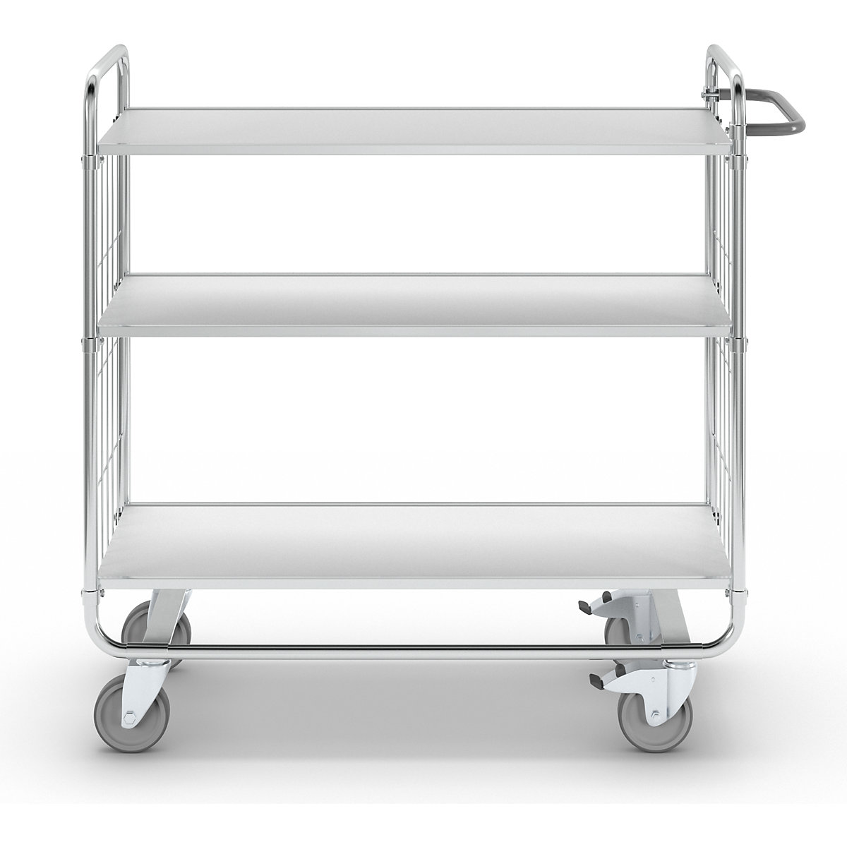 Zinc plated shelf truck – Kongamek (Product illustration 31)-30