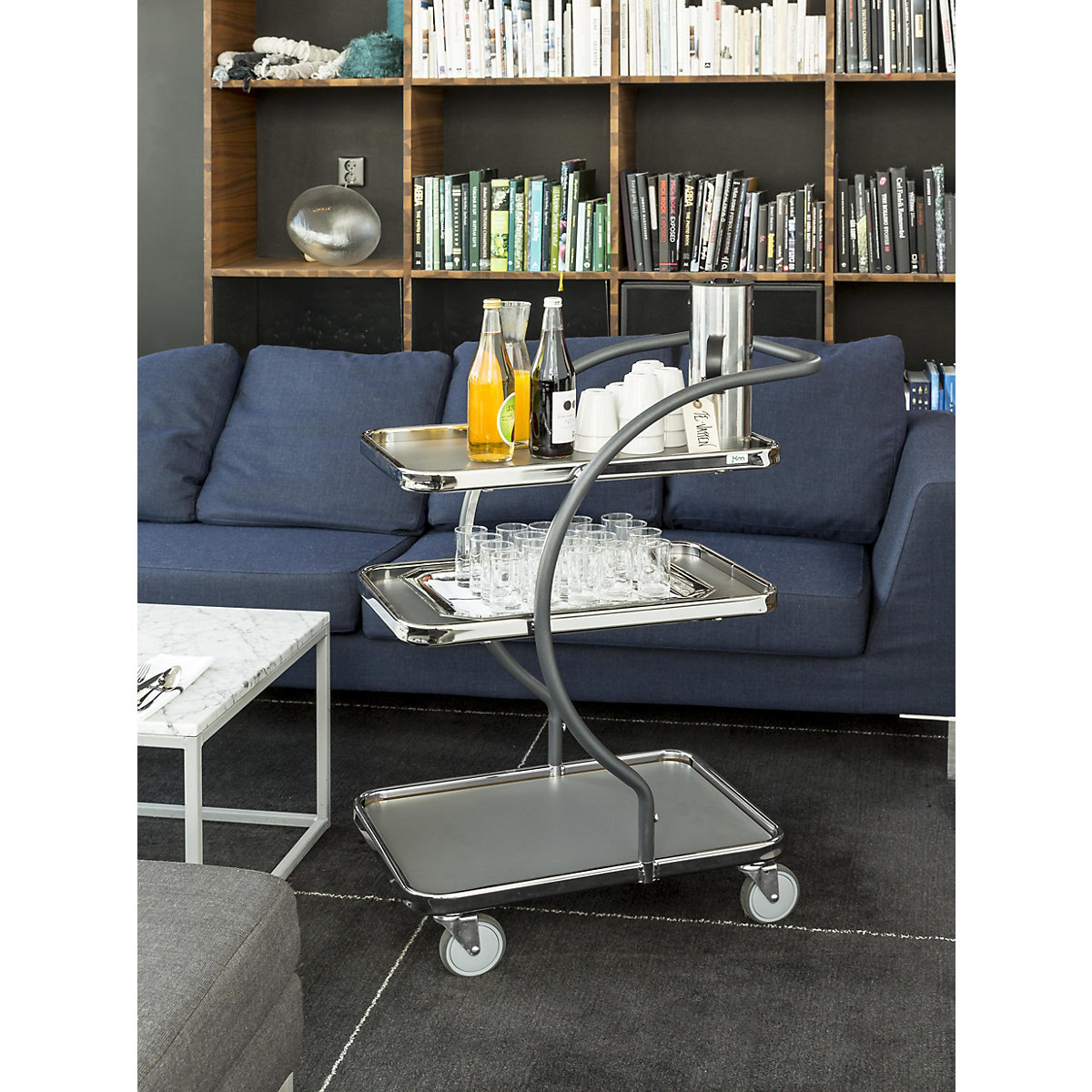 C-LINE shopping and table trolley – Kongamek (Product illustration 6)-5