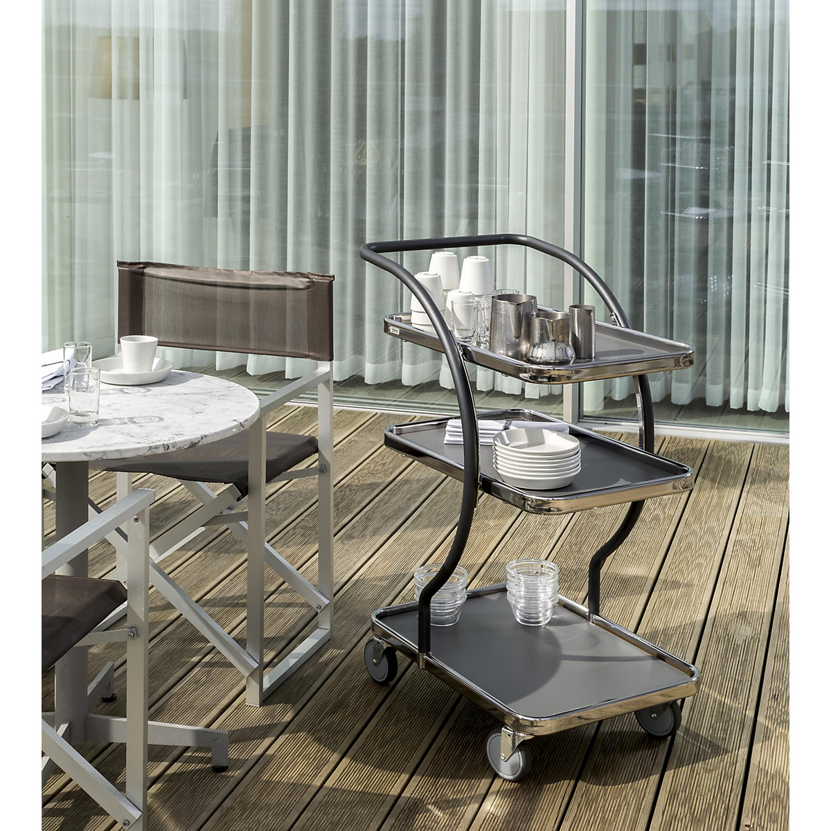 C-LINE shopping and table trolley – Kongamek (Product illustration 7)-6