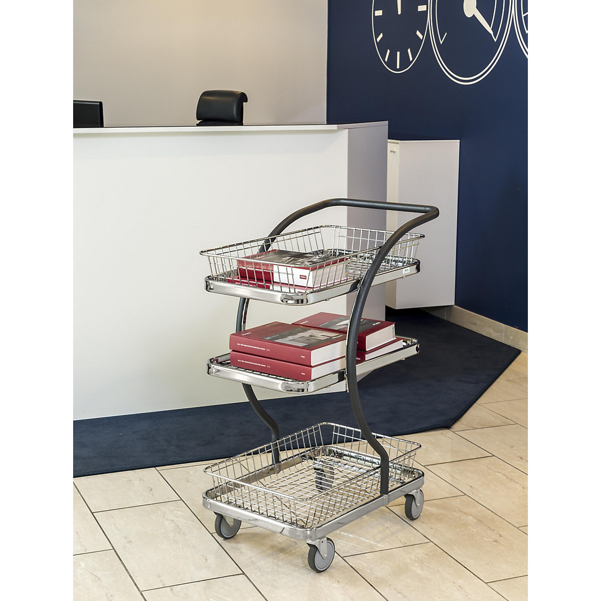 C-LINE shopping and table trolley – Kongamek (Product illustration 2)-1