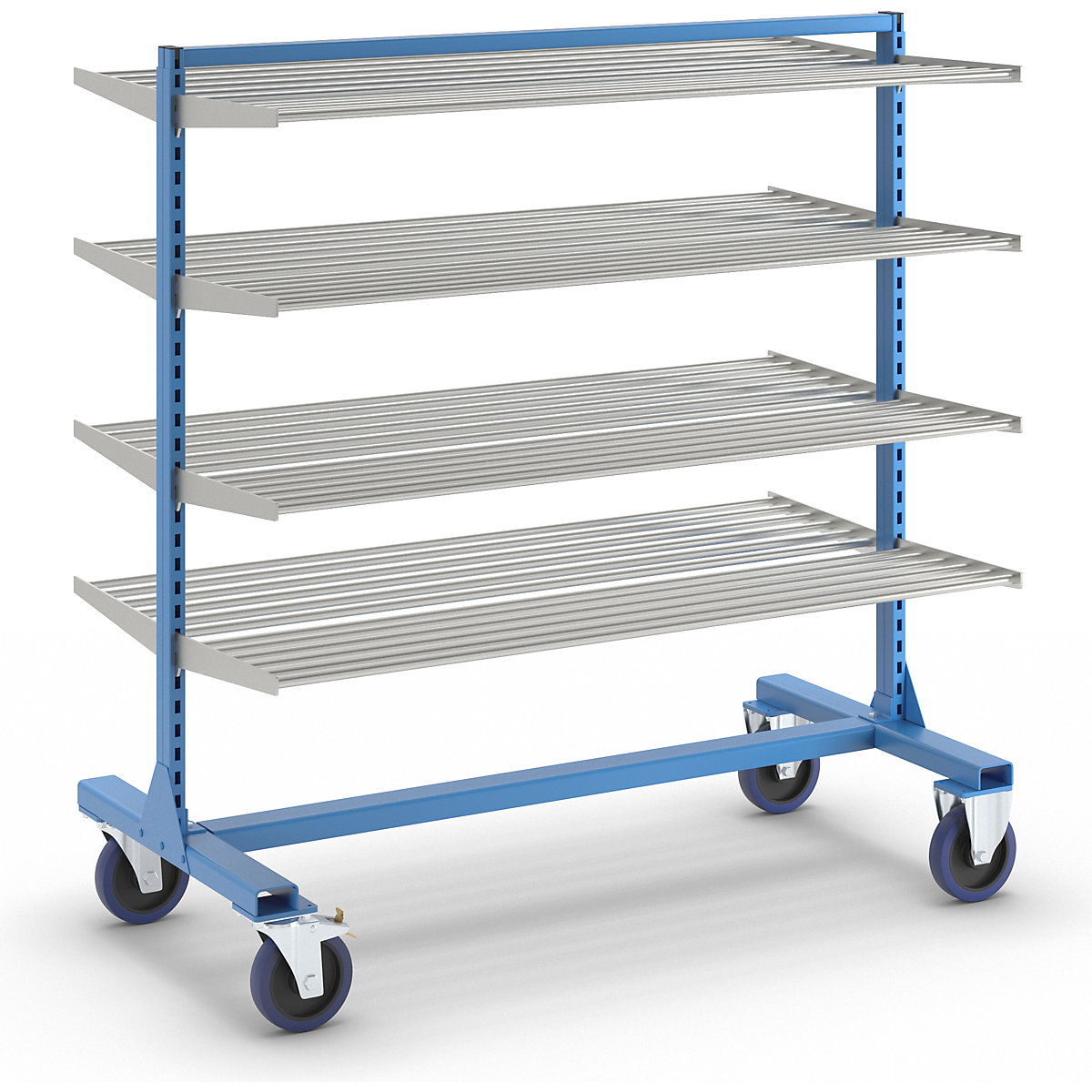 Cantilever shelf trolley - eurokraft pro