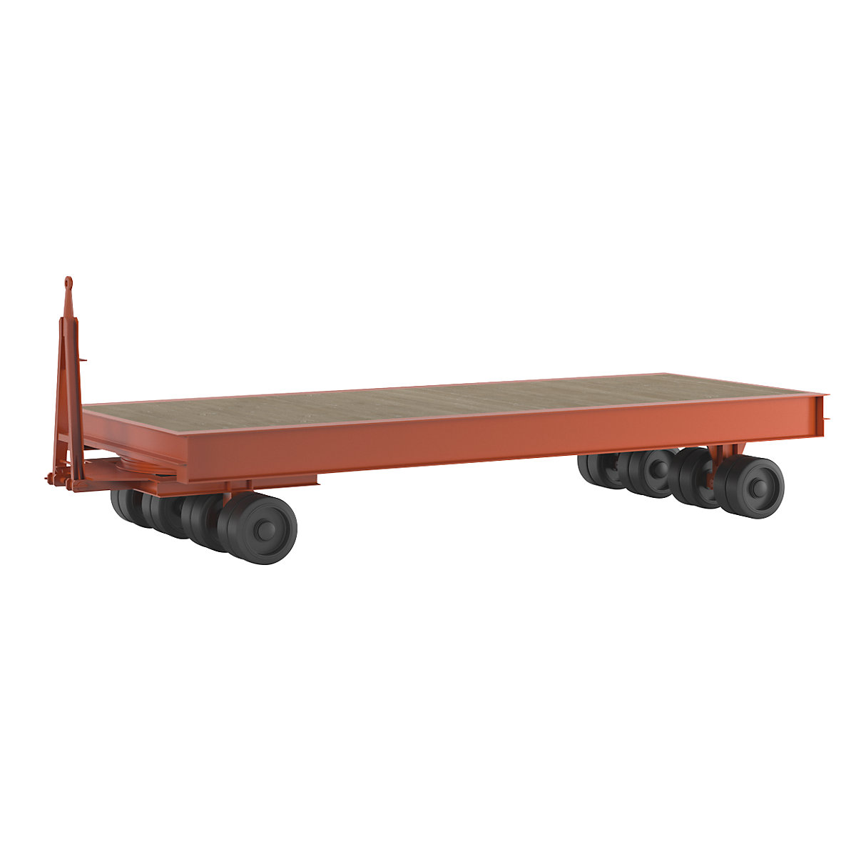 Heavy goods trailer, 32 t, turntable steering, platform 5.0 x 2.0 m-1