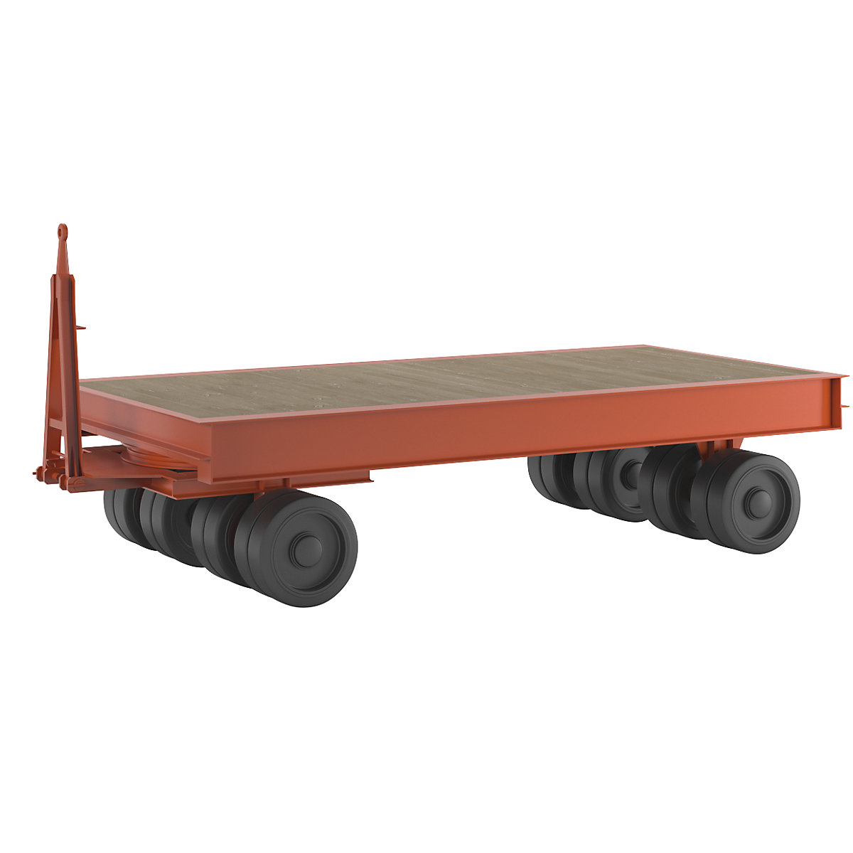 Heavy goods trailer, 40 t, turntable steering, platform 4.0 x 2.0 m-1