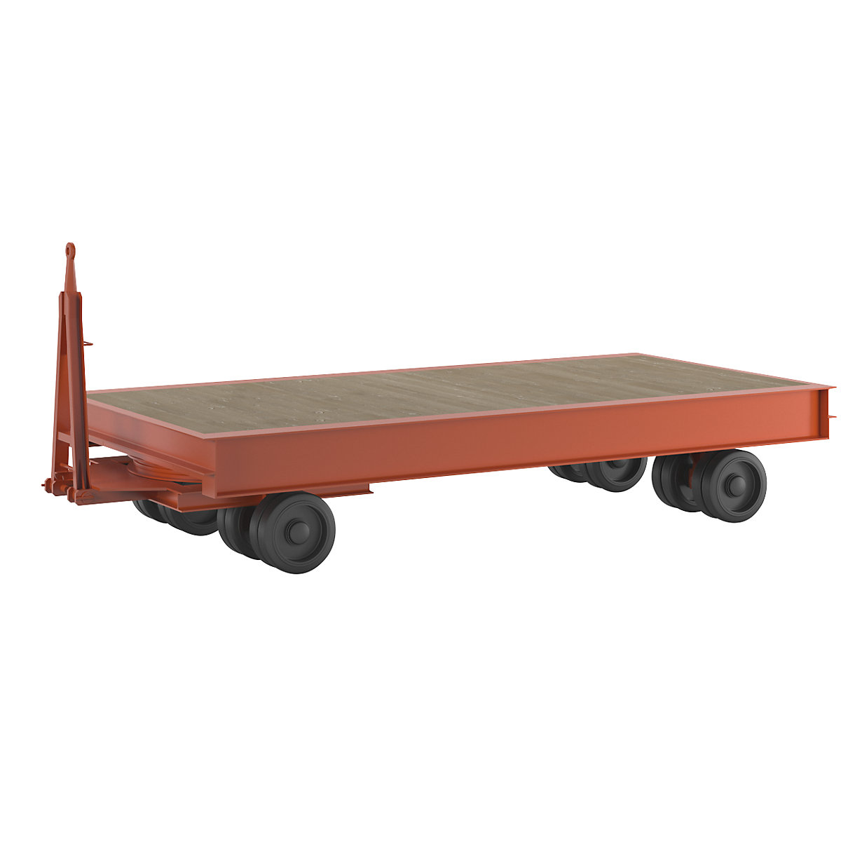 Heavy goods trailer, 20 t, turntable steering, platform 4.0 x 2.0 m-1