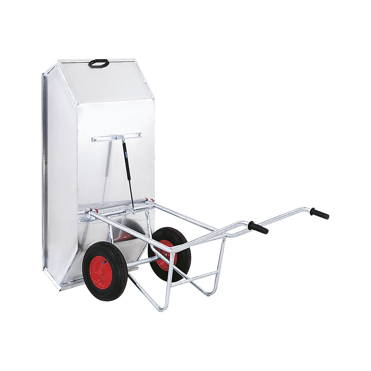 Tipping cart, aluminium