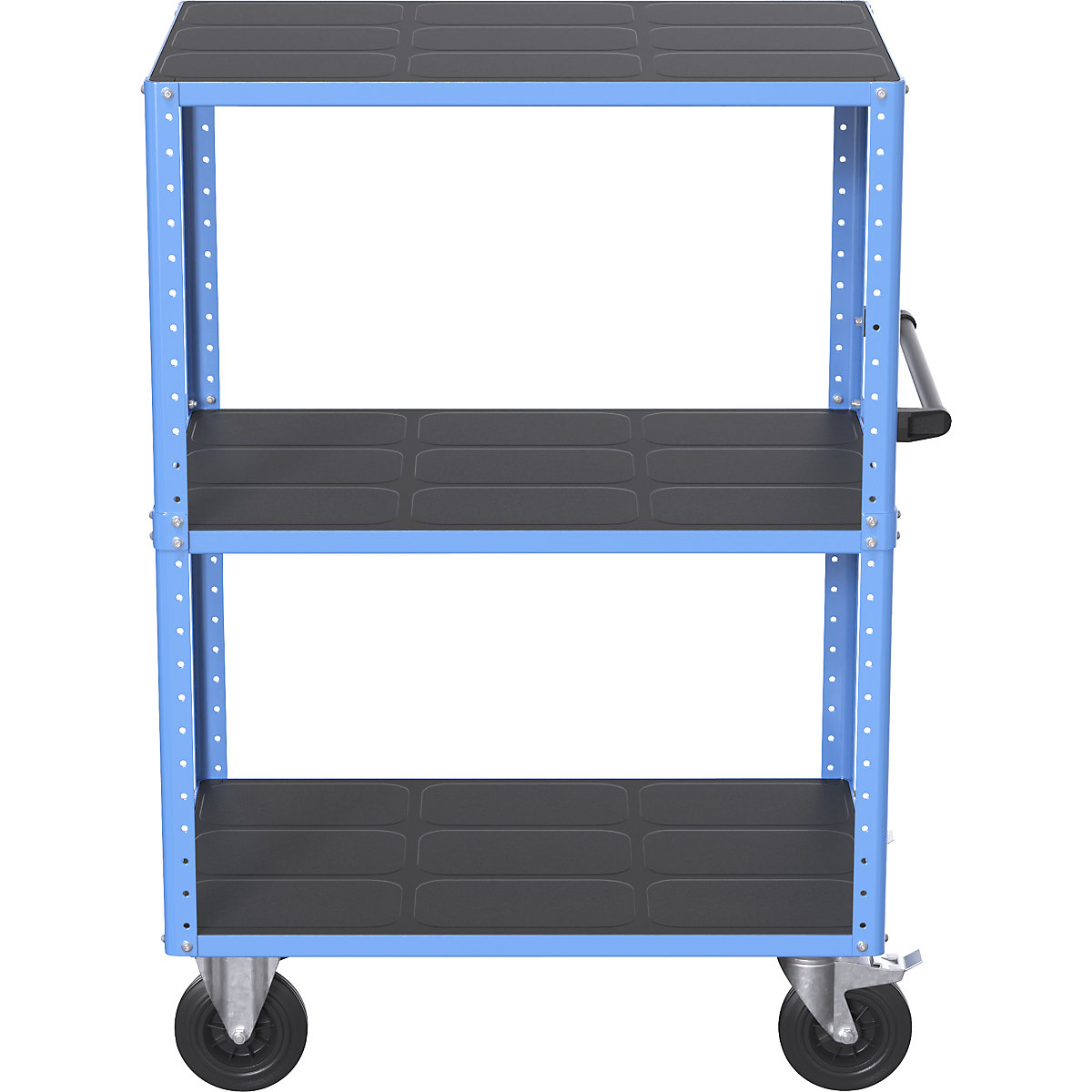 Etagewagen CustomLine, 4 zijden open – eurokraft pro (Productafbeelding 2)-1