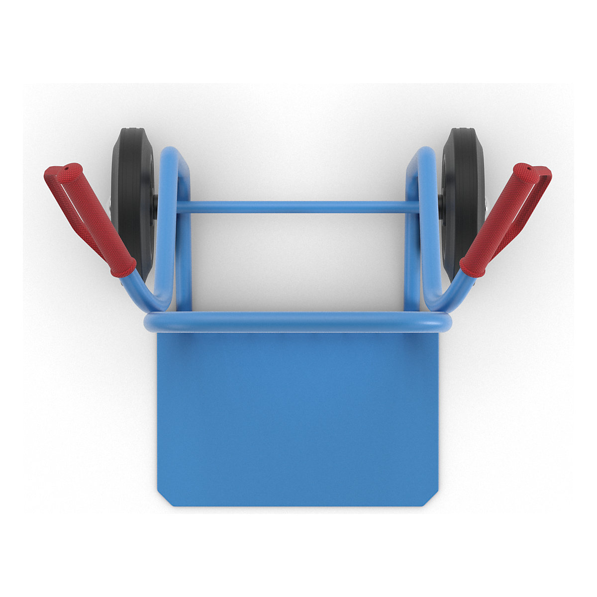 Steekwagen met achterwand van draadgaas – eurokraft pro (Productafbeelding 5)-4