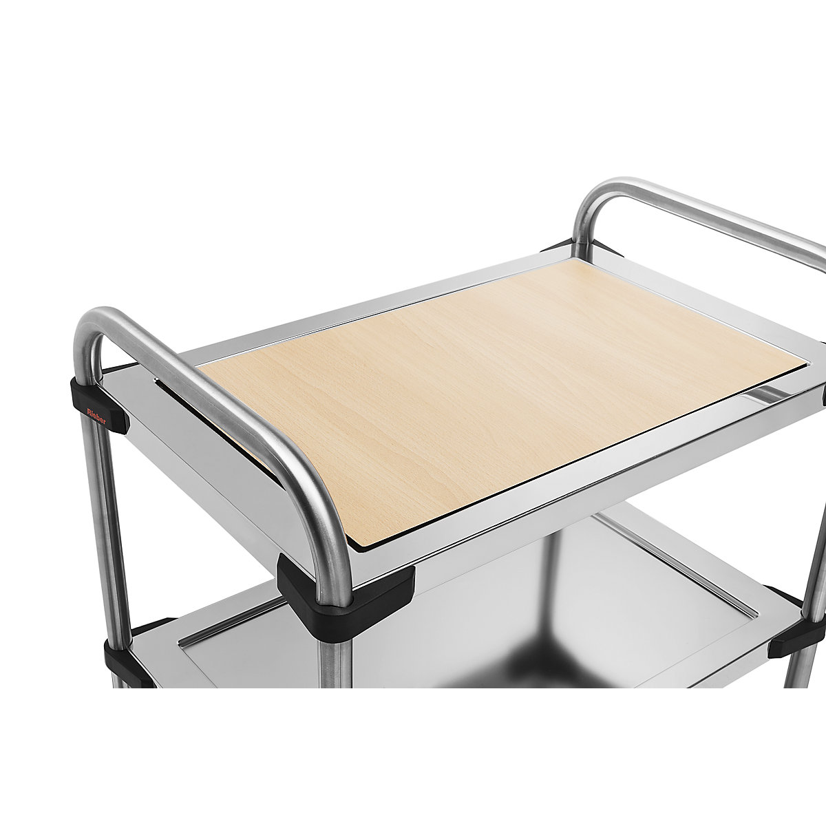 Balda para carrito de servicio de acero inoxidable 640-RL