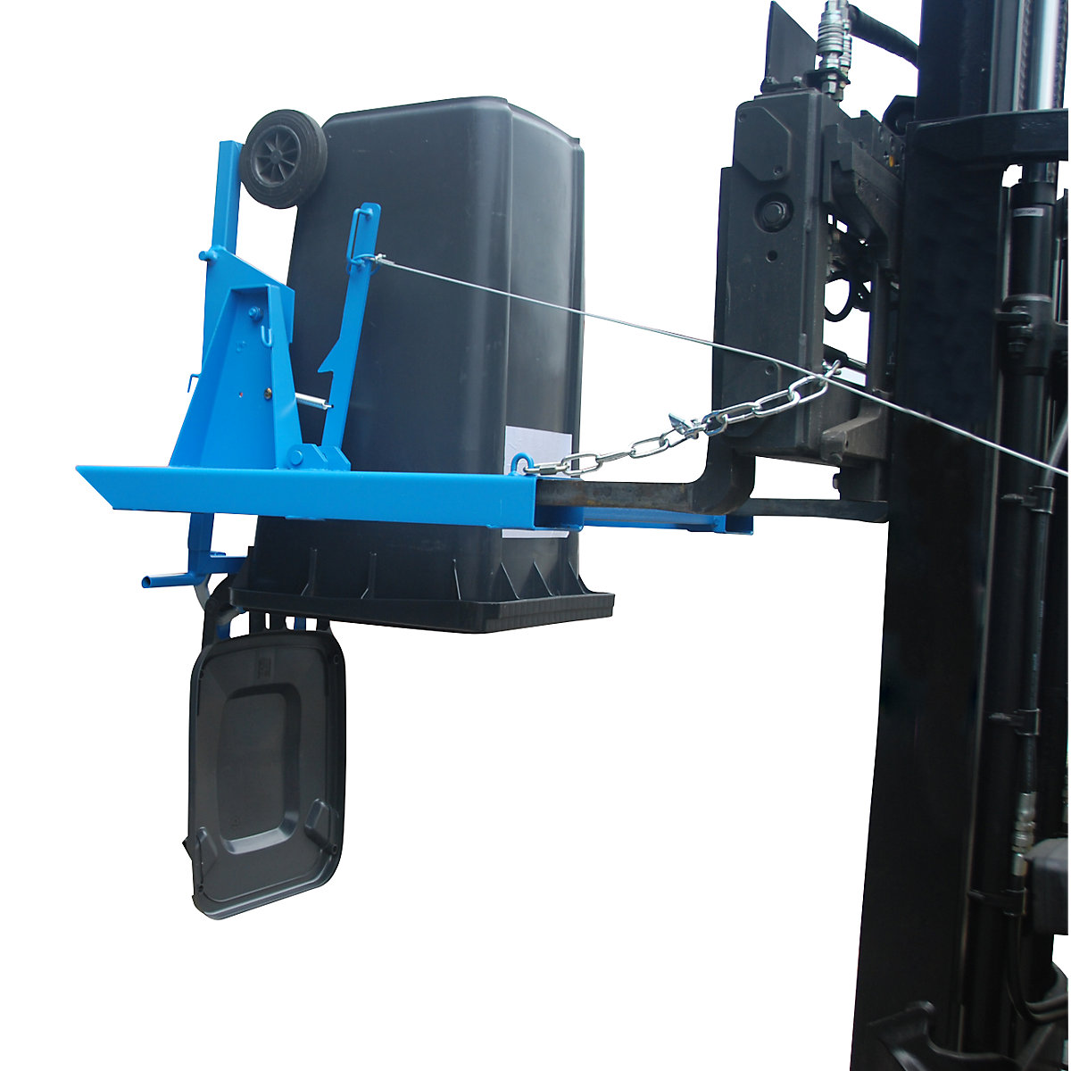 Volteador de contenedores de basura – eurokraft pro (Imagen del producto 5)-4