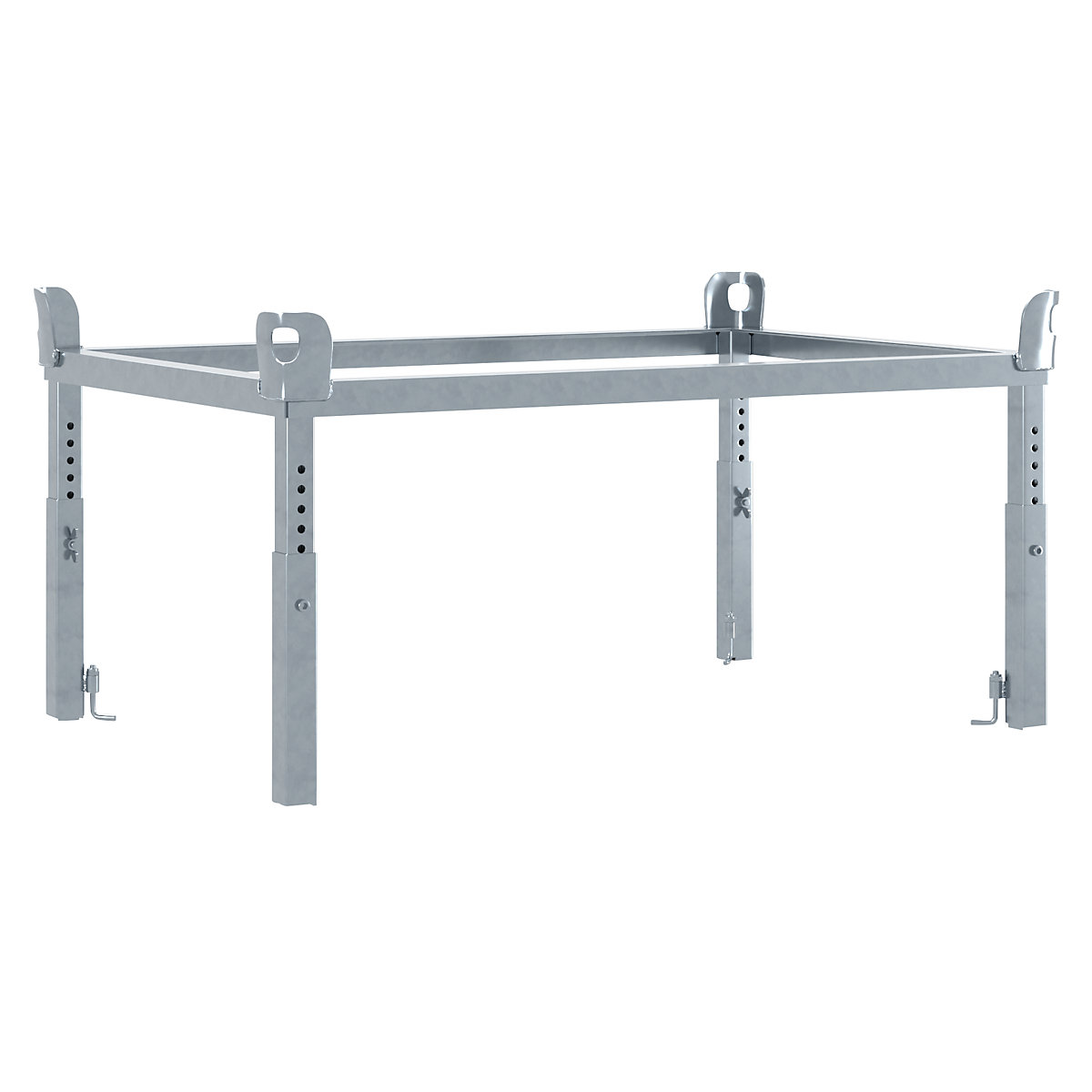 Caixilho de suporte para chassi rolante para paletes – eurokraft pro (Imagem do produto 5)-4