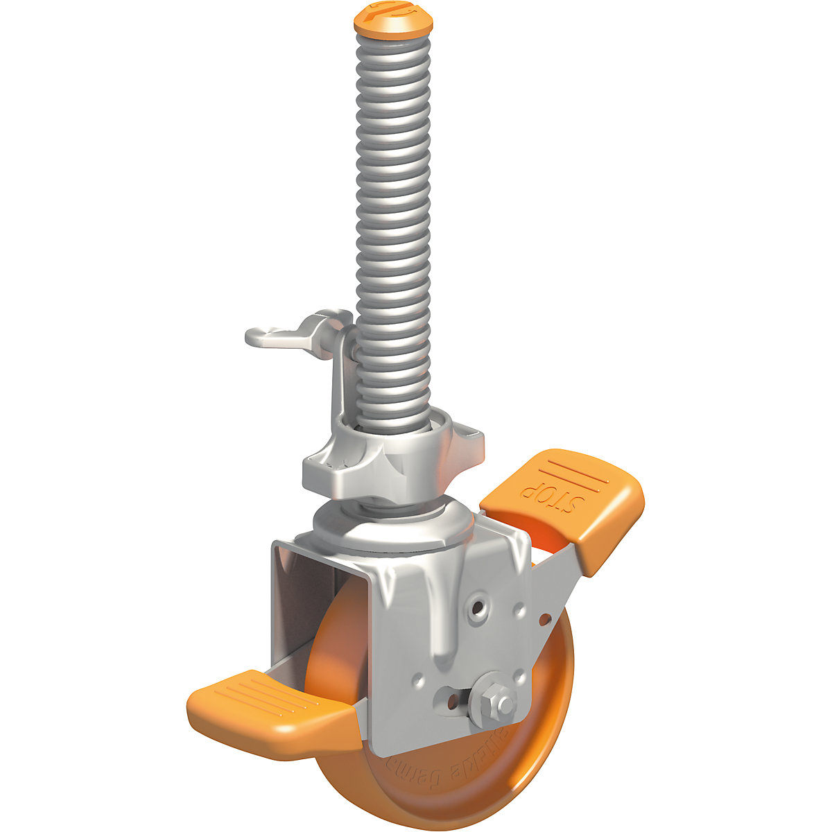 Roda orientável – Layher