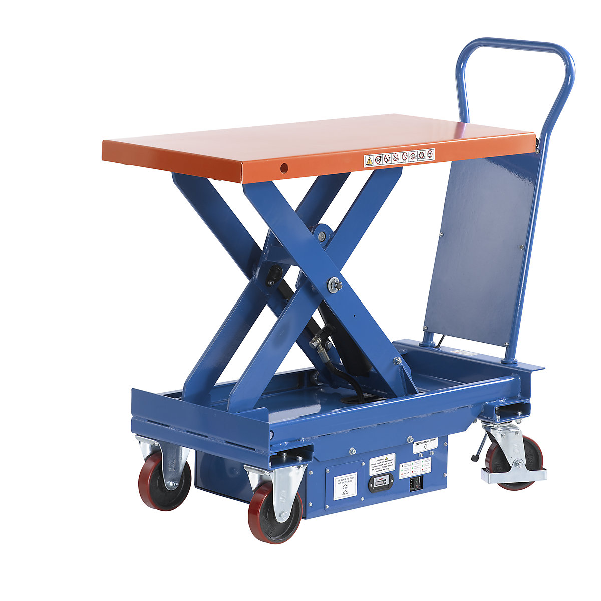 Carro com plataforma de elevação, elétrico (Imagem do produto 8)-7